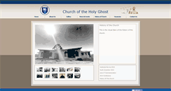 Desktop Screenshot of churchoftheholyghost.co.za